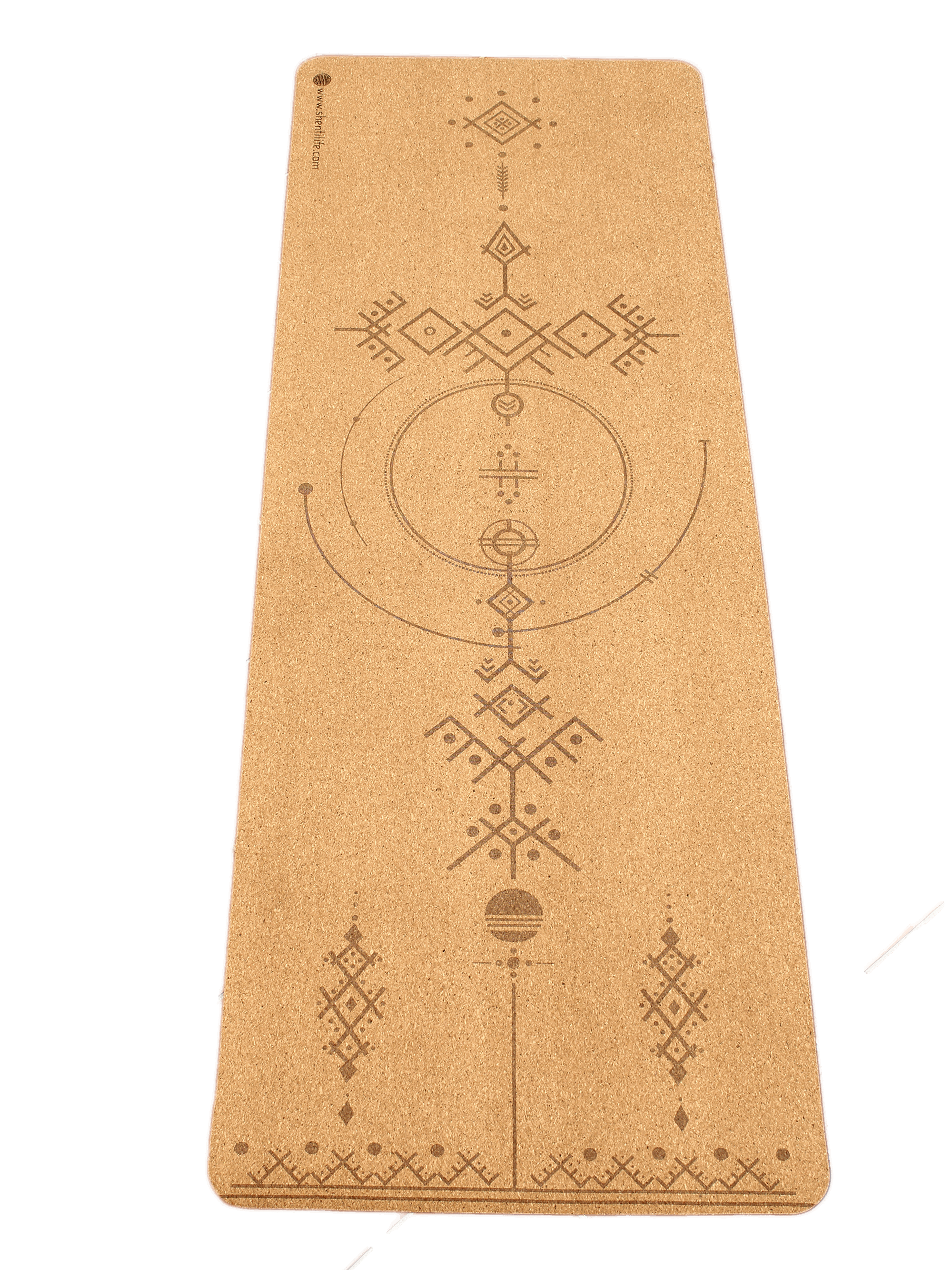 Tapis de yoga en liège antidérapant - Cosmic Amazigh-Tapis Yoga Liège Cosmic Pro