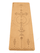 Tapis de yoga en liège antidérapant - Cosmic Amazigh-Tapis Yoga Liège Cosmic Pro