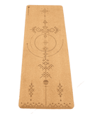 Tapis de yoga en liège antidérapant - Cosmic Amazigh-Tapis Yoga Liège Cosmic Pro