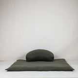 Ensemble de méditation Vert Zaity Zabuton & Zafu