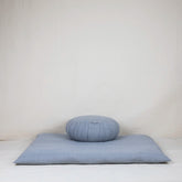 Ensemble de méditation Gris Zabuton & Zafu