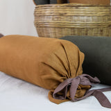 Terra Bolster en lin & kapok