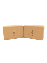 Bloc de yoga en liège naturel pour un meilleur soutien des postures-Brique de Yoga en Liège Amazigh