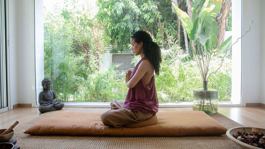 Le futon Atelier Cocon : une base de repos, de méditation et de soin