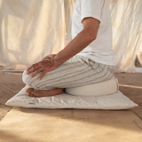 Meditation Cushion Set - Flat  Zabuton Mat - Limited Edition