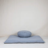 Ensemble de méditation Gris Zabuton & Zafu