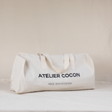 Rectangular Linen Yoga Bolster – Yoga and Meditation Support