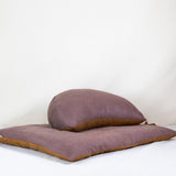 Set de méditation zafu & zabuton Terra, Lin & Kapok