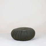 Zafu Traditionnel en lin vert zaity