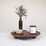 Bundle Rituel – Table en Noyer, Bougie Naturelle et Encens Pur