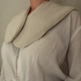 Ergonomic Dry Neck Warmer - Lavender and Linseed