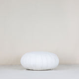 Natural Linen Zafu Ecru – Handcrafted Meditation Cushion Made in Morocco