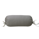 Coussin de Yoga Cylindre Gris - Yoga Bolster 